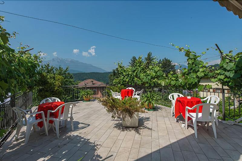 Albergo Antica Rosa Levico Terme Exterior foto